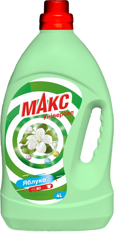 Гель для прання МАКС універсальний, 4 л.